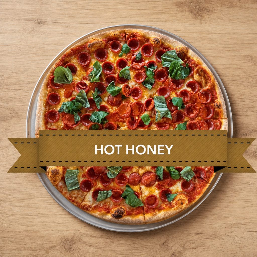 12" Hot Honey Pizza.