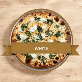 18" White Pizza