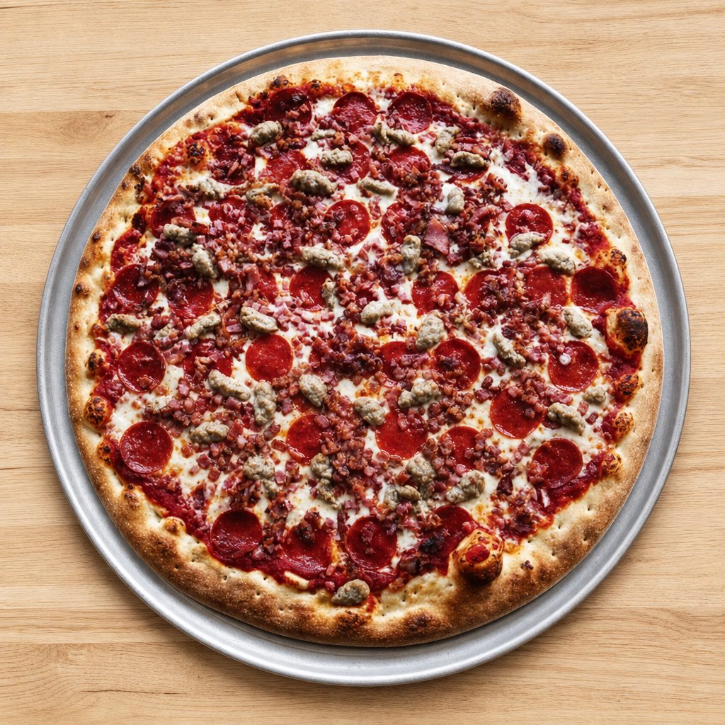 18" 4 Brothers Pizza.