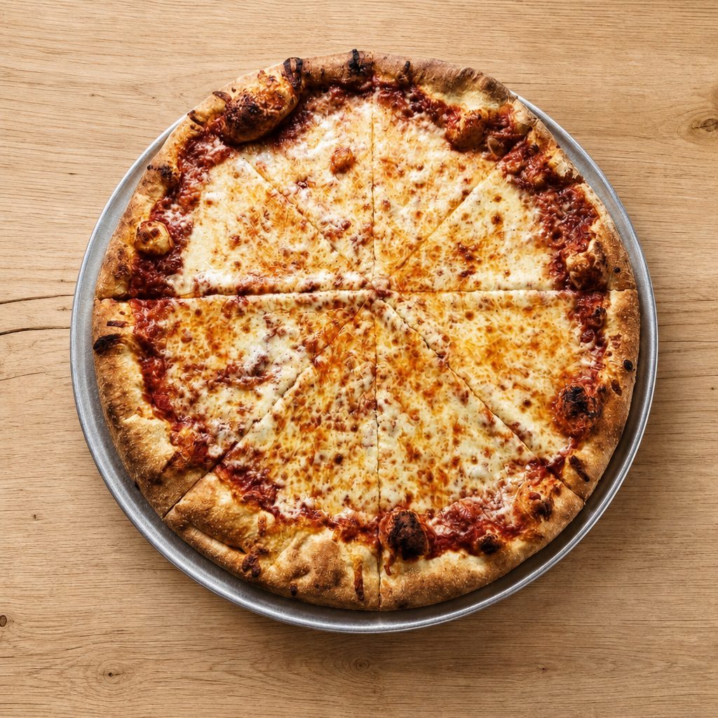 18" Cheese Pizza.