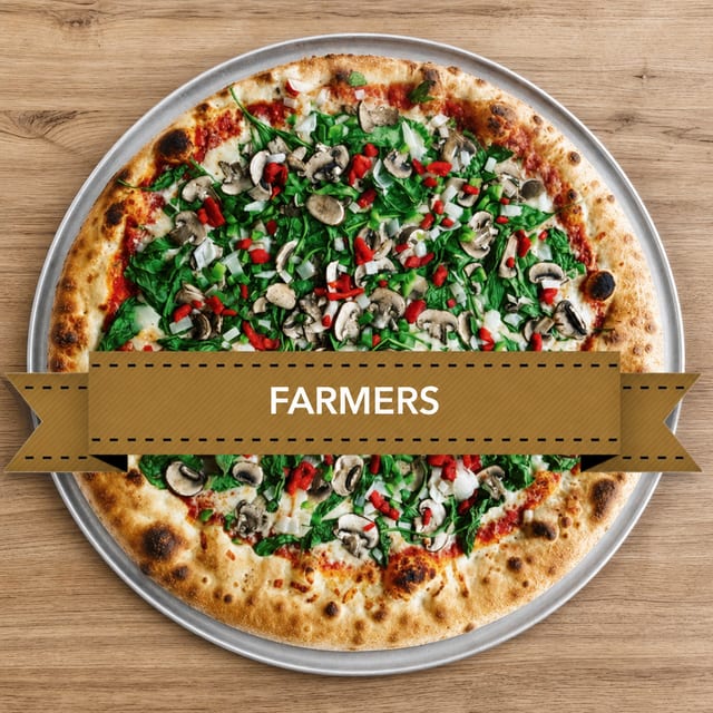 18" Farmers Pizza.
