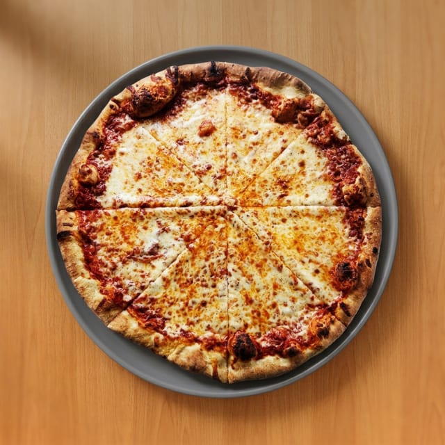 18" Cheese Pizza.